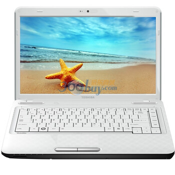 东芝（TOSHIBA）L700-T28W 14英寸笔记本电脑（i3-2330M 2G 500G GT525M 1G独显 USB3.0 HDMI Win7）雪晶白