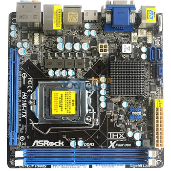 华擎（Asrock）H61M-ITX主板（Intel H61/LGA 1155）