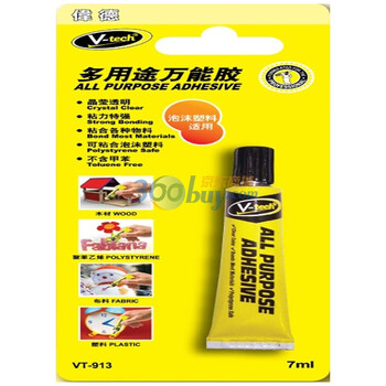 伟德(V-tech) 多用途万能胶 VT-913 透明液体状 7ml装