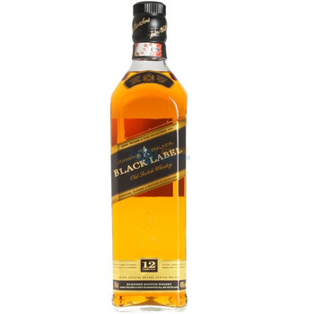 Johnnie Walker尊尼获加黑牌特制高级12年陈酿调配型苏格兰威士忌 700ml
