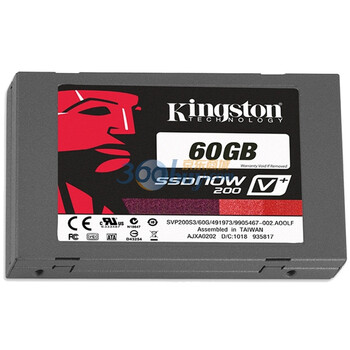 金士顿（kingston）V+200系列 SATA3接口 60GB SSD固态硬盘（SVP200S3/60G）