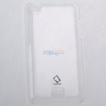 卡登仕（Capdase）苹果 touch 4 极薄背壳（透明）保护套+支架+贴膜