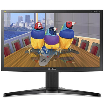 优派（ViewSonic）VP2765-LED 27英寸专业级液晶显示器(顶级MVA面板,旋转屏,DP接口)