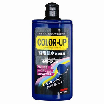 SOFT99 丽彩复活蜡水 450毫升 SF-10044 蓝色