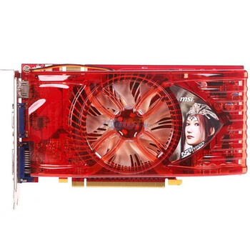 微星(MSI) N9800GT-MD 暴雪III 1G 550/1800 1024M/256位 DDR3 PCI-E 显卡