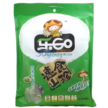 乐GO速食山珍芥末味香菇96g
