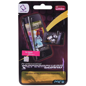 卡登仕（CAPDASE) 苹果 iphone 4代（MIRA）镜子保护膜 金色