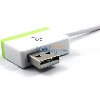 优越者 Y-2013 USB2.0A公转手机充电连接线带HUB集线器 15CM