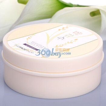 The face shop迪肤适米水亮白洁面霜200ml