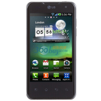 LG P993 3G手机（黑色）WCDMA/GSM 非定制机