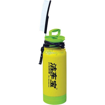 洁车宝（JCB） HY013 多功能便携式车载洗车器 气压式洗车器 黄绿