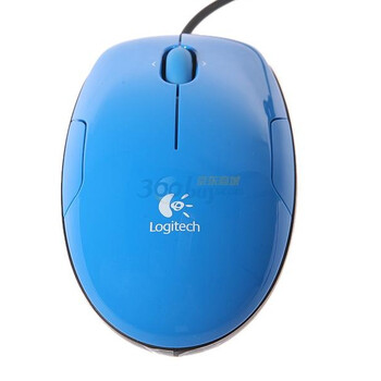 罗技（Logitech）LS1 激光鼠标 蓝色