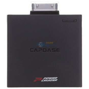 卡登仕（Capdase）苹果手机/Ipod 移动电源（双手机充电）黑色（1800毫安）