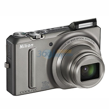 尼康（Nikon） COOLPIX S9100 便携数码相机 （银色）