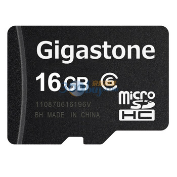 Gigastone 16G TF（Micro SDHC）高速存储卡（class6）
