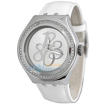 斯沃琪(Swatch)石英男表 白色妖姬 YNS107