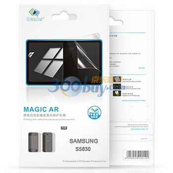 邦克仕（Benks）Magic AR原色抗反射套装系列保护贴膜 (适用于三星SAMSUNG S5830贴膜)