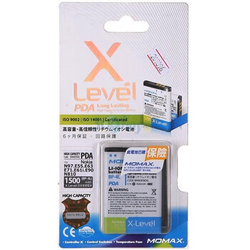 摩米士（MOMAX）诺基亚BP-4L电池 适用诺基亚E61I/E90/E71/N97/E52/E55/E63/E72手机