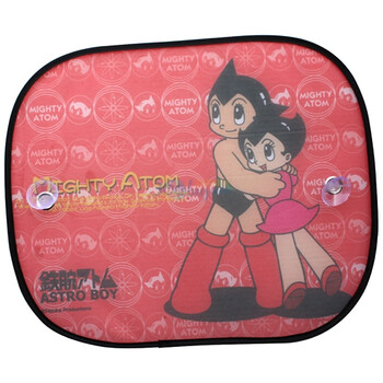 铁臂阿童木（Astroboy）时尚卡通汽车侧窗遮阳挡 ATO5 红色