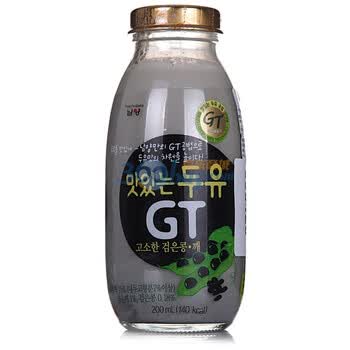韩国 NAMYANG南阳GT黑豆乳200ml*3 瓶装