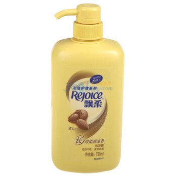 飘柔家庭杏仁长效柔顺滋养洗发露750ml:化妆品