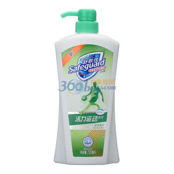舒肤佳活力运动系列劲爽清新沐浴露720ML