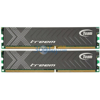 十铨科技（Team）Xtreem Dark系列 DDR3 1600 8G(4Gx2条)台式机内存条(TXD38192M1600HC9DC-D)