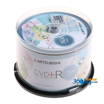 ���⣨Mitsubishi��DVD+R 16�� 4.7G ���ӣ�� ̨�� Ͱװ50P ��¼��