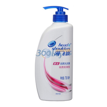 海飞丝丝质柔滑型去屑洗发露750ML