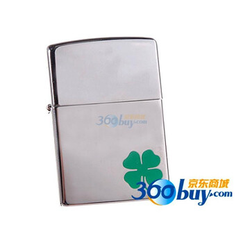 zippo打火机幸运四叶草24007