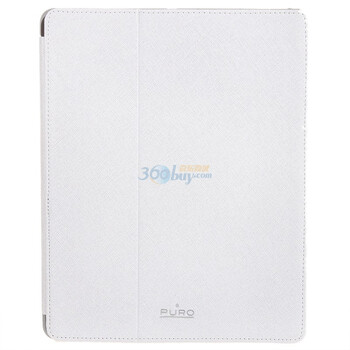 PURO  iPad2 炫丽超薄皮套（水晶银）适用于iPad2代
