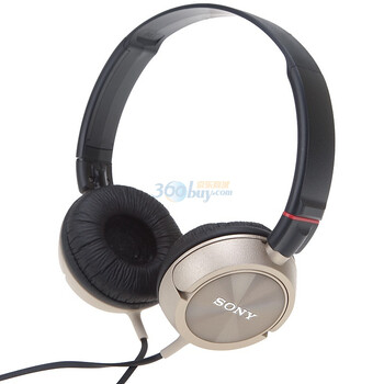 索尼（Sony） MDR-ZX300 耳机 金色