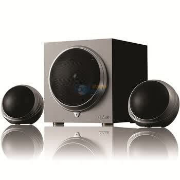 惠威（HiVi）杜希S400多媒体2.1声道音箱（银色）