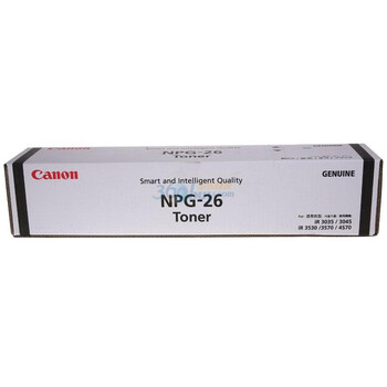 佳能（Canon）NPG-26 TN 黑色墨粉 （适用2230/2830/3530/4530/3025/3030/3025N/3030N/3035N/3045N）