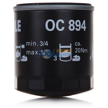 德国马勒(MAHLE)机油滤清器/机滤OC894（荣威750/550 1.8T）