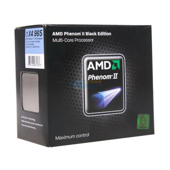 AMD PhenomII×4（四核羿龙2代黑盒）965 盒装CPU（Socket AM3/3.4GHz /8M二、三级缓存/45纳米）