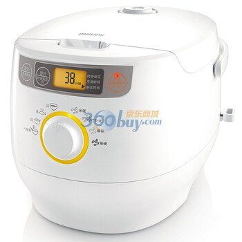 飞利浦（Philips） HD4747/03 5升模糊逻辑电饭煲（白色）
