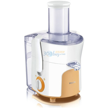 飞利浦(Philips) HR1853 榨汁机 独特细孔过滤网 超大容量 2档速度调节 1.5L独立渣滓储藏格