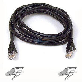 贝尔金（BELKIN）RJ45高速超5类网线(4.3米,黑色) A3L850Azh14