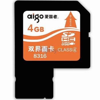 爱国者（aigo）多功能4G存储卡8316 （4MB/S）