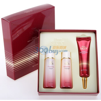 谜尚MISSHA水漾亲肤抚痕唤颜精华素超值套装30ml+30ml+30ml