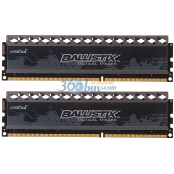 美光（Crucial）铂胜智能探索者系列 DDR3 1600 8G(4G×2条)台式机内存(BLT2CP4G3D1608DT2TXRGCJ)