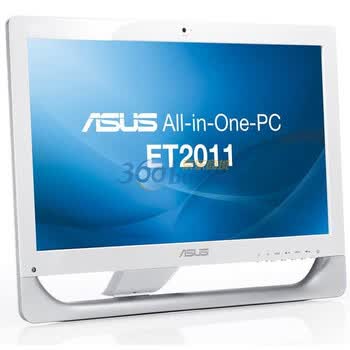 华硕(ASUS) ET2011AGK 20英寸一体电脑 白色 （260u 2GB 500GB 512MB独显 Super-Multi DVD ）