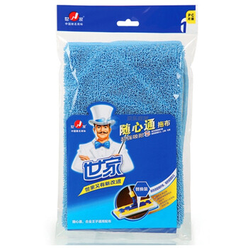 世家夹固式拖把通用拖布21050