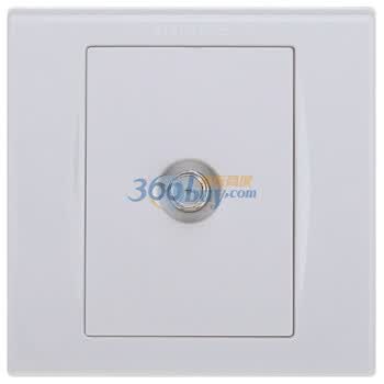 西门子（SIEMENS） 品宜系列一位宽频电视插座 5TG0634-2NC01 (雅白色)