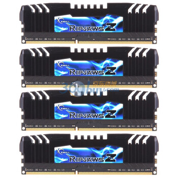 G.SKILL（芝奇）RipjawsZ DDR3 1600 8G(2G×4条)台式机内存(F3-12800CL8Q-8GBZH)
