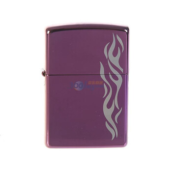 ZIPPO打火机紫冰火焰24814