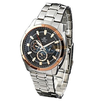 卡西欧(CASIO)Edifice玫瑰金系列石英男表EF-327D-1A2