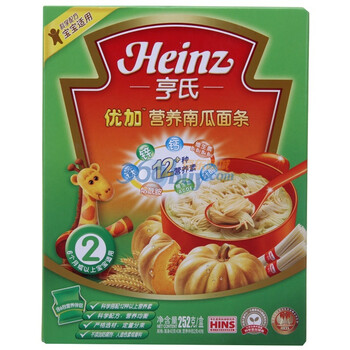 亨氏优加营养南瓜面条252g
