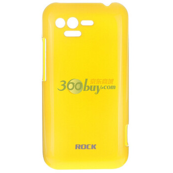 洛克（ROCK）HTC Rhyme S510b Bliss Glamor 裸壳 轻彩系列（黄色）